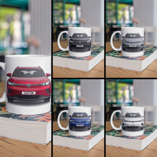 Personalised Volkswagen ID4 Life Edition Pro Performance 4Motion Mug