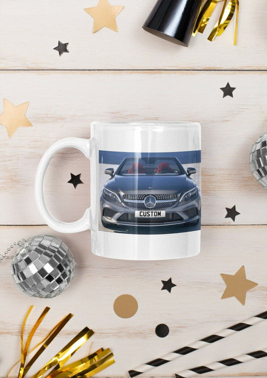 Personalised Mercedes Benz C-Class AMG Convertible Mug