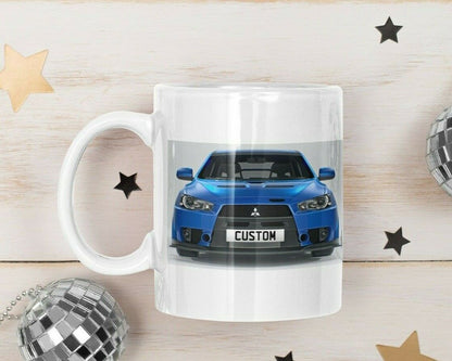 Personalised Mitsubishi Lancer Evo Mug