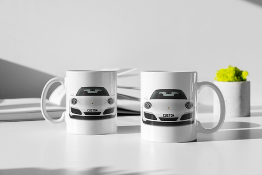 Personalised Porsche Carrera S Coupe Mug