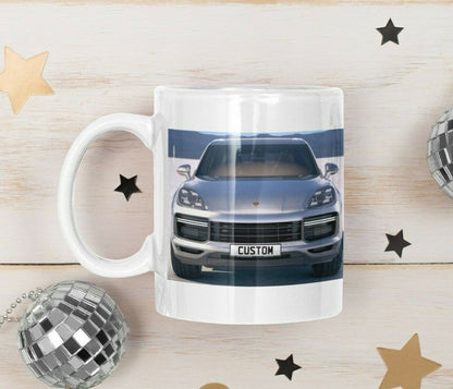 Personalised Porsche Cayenne Turbo Mug