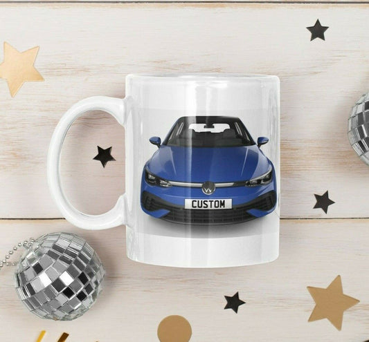 Personalised Volkswagen Golf MK8 Mug