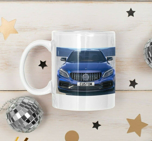 Personalised Mercedes Benz C63 AMG S Estate Mug