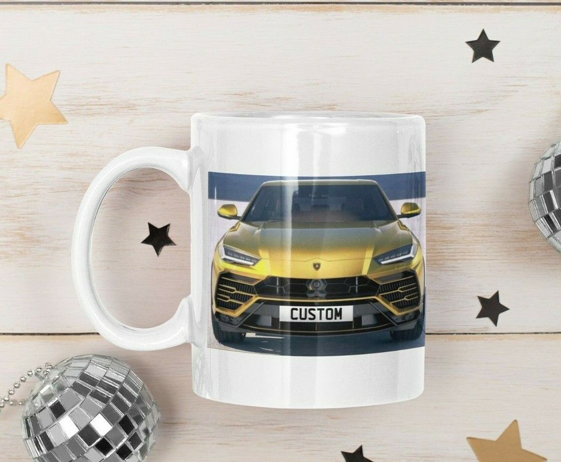 Personalised Lamborghini Urus Mug