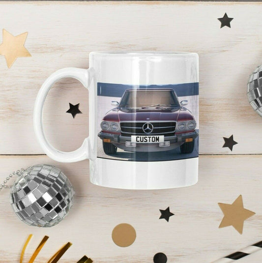 Personalised Mercedes Benz SL C107 Mug