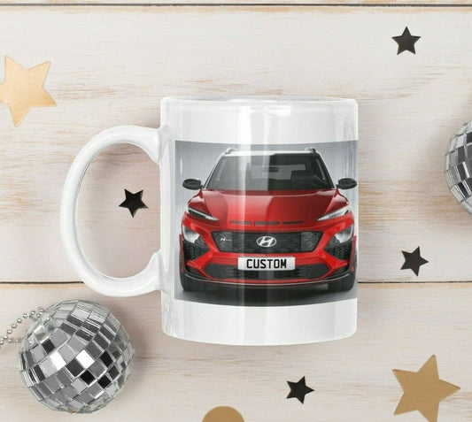 Personalised Hyundai Kona N Line Mug