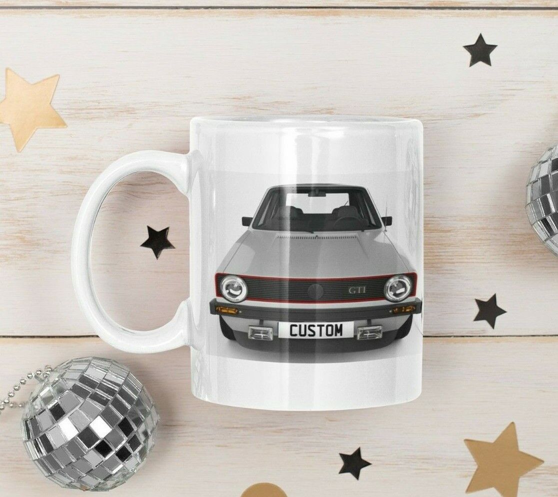 Personalised Volkswagen Golf MK1 GTI Mug