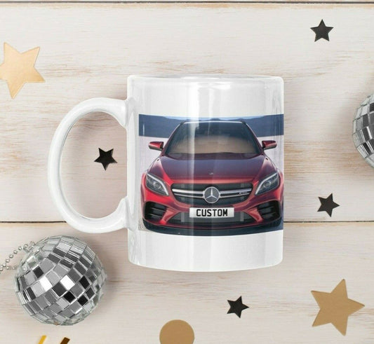 Personalised Mercedes Benz C-Class AMG Mug