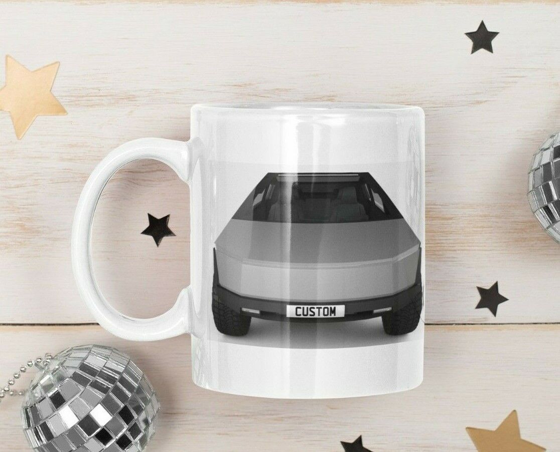 Personalised Tesla Cybertruck Mug