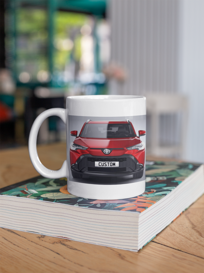 Personalised Toyota Corolla Cross Hybrid Mug