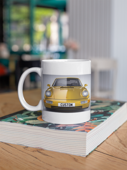 Personalised Porsche 911 964 Targa Mug