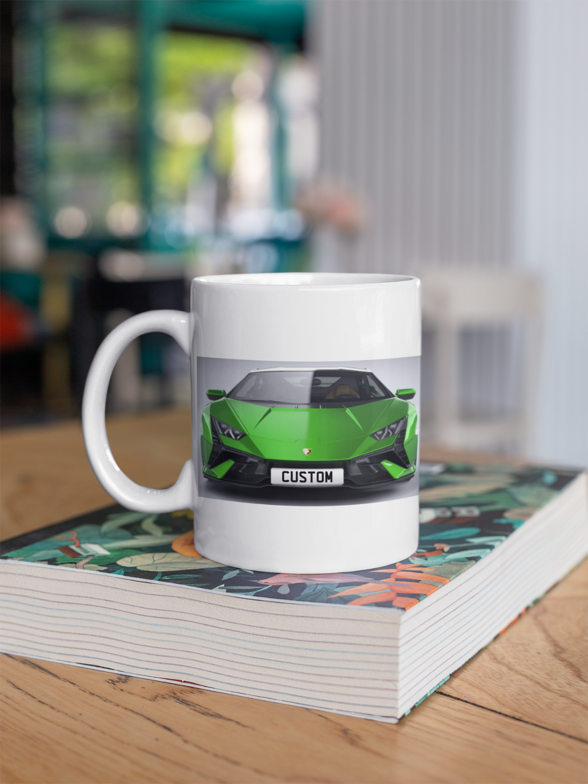 Personalised Lamborghini Huracan Tecnica Mug