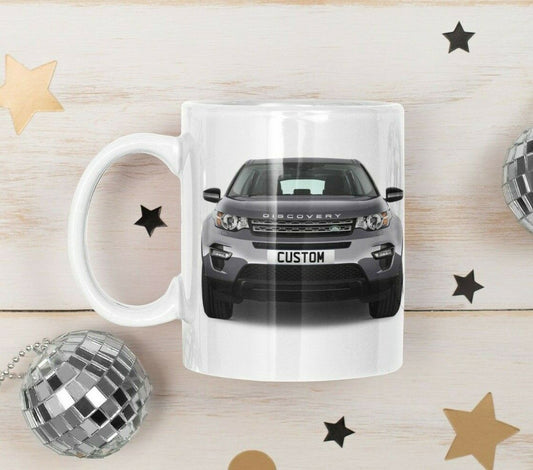 Personalised Land Rover Discovery Sport Mug