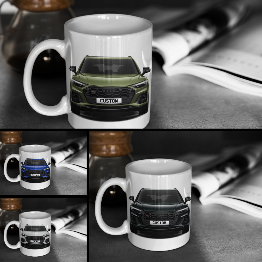 Personalised Audi SQ5 Vorsprung Mug