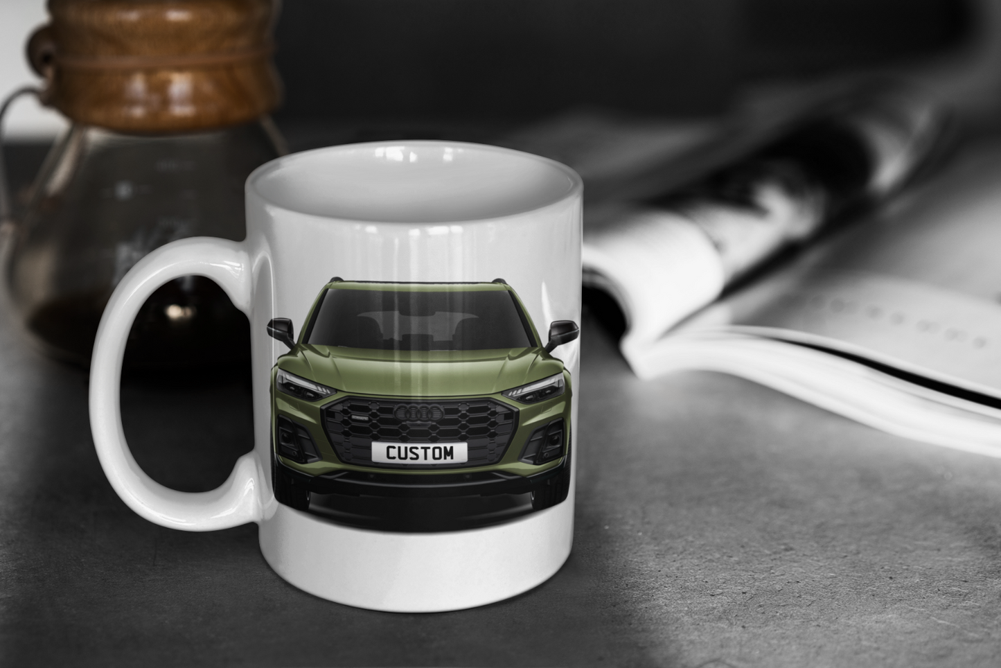 Personalised Audi Q5 TFSI e Vorsprung Mug