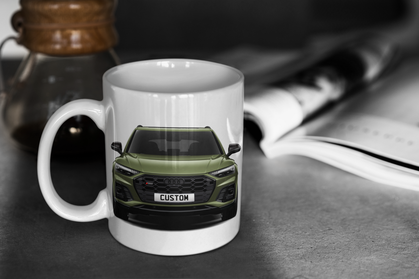 Personalised Audi SQ5 Vorsprung Mug