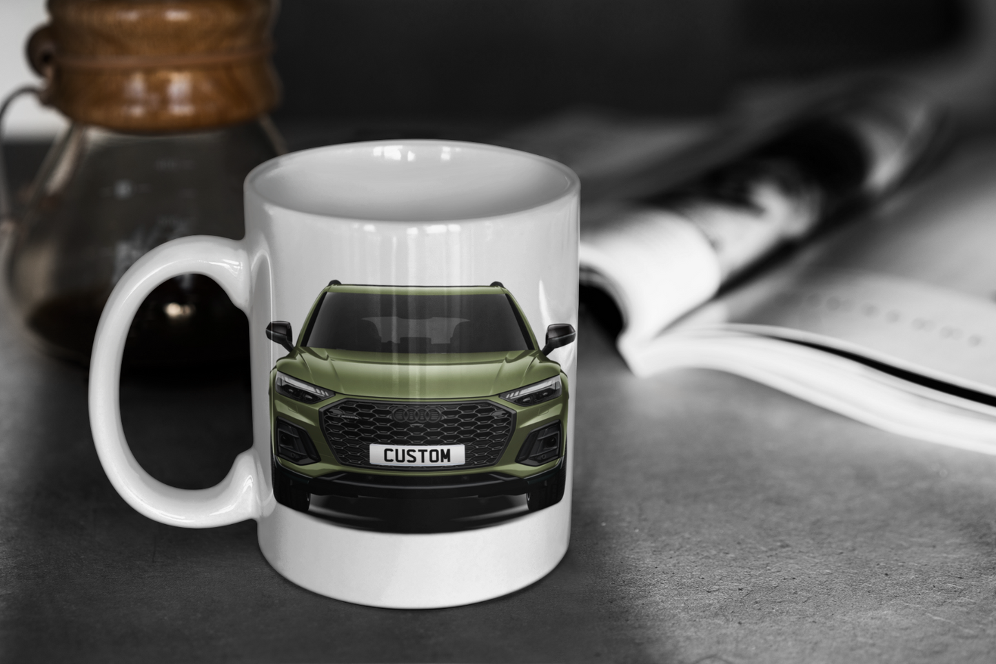 Personalised Audi Q5 Sportback TFSI e Vorsprung Mug