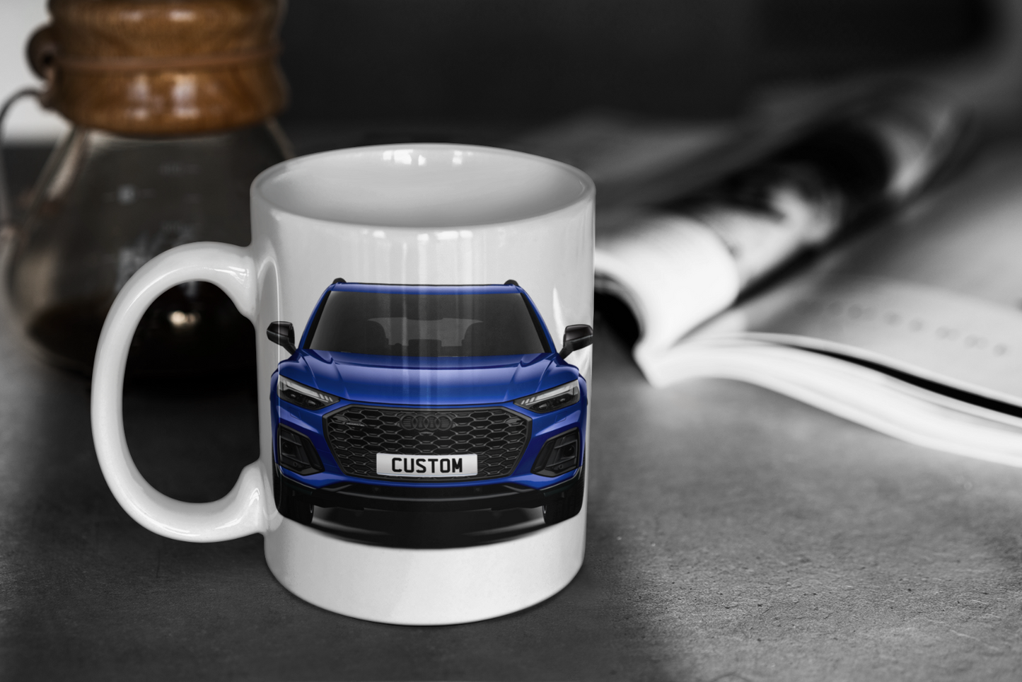 Personalised Audi Q5 Sportback TFSI e Vorsprung Mug