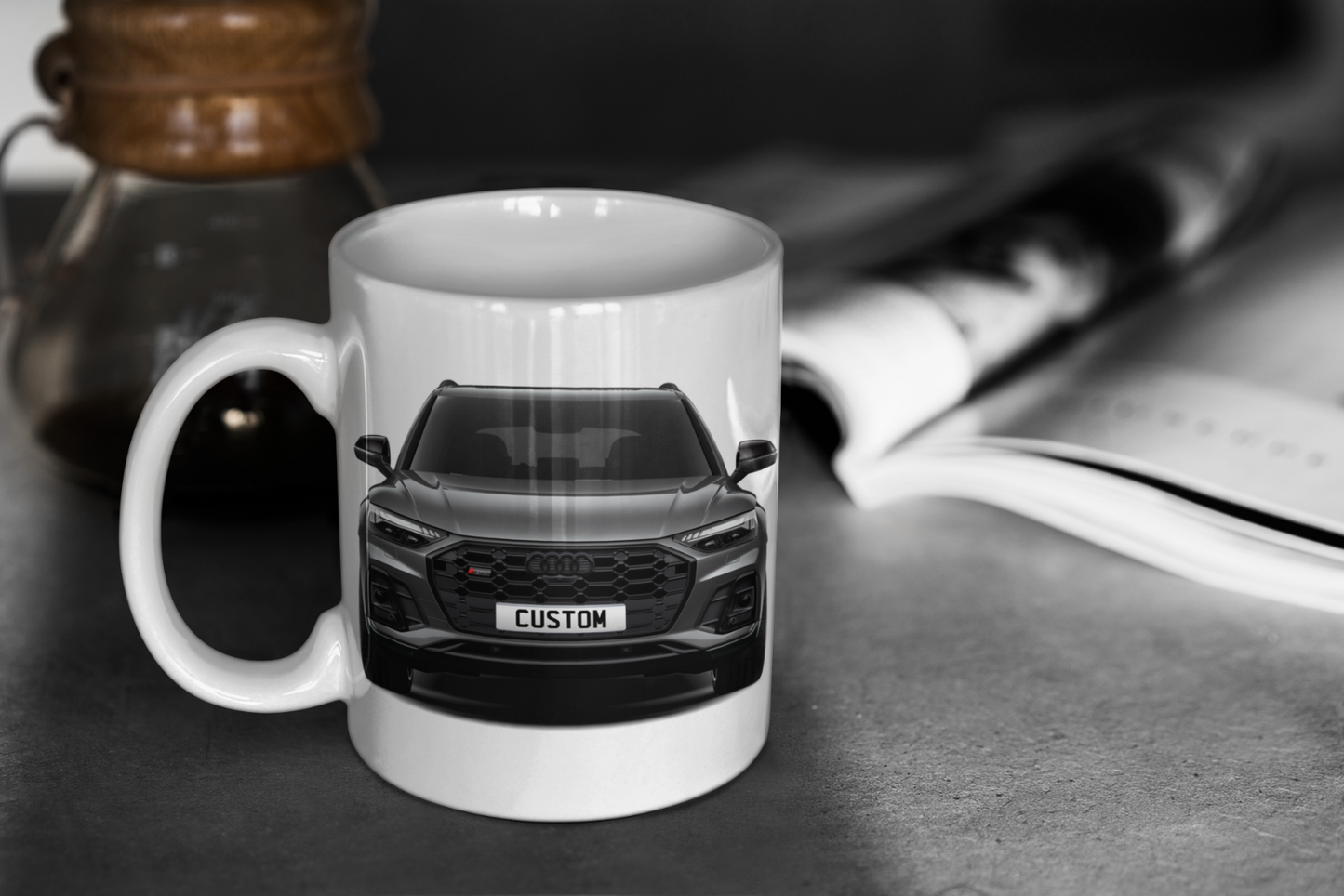 Personalised Audi SQ5 Vorsprung Mug