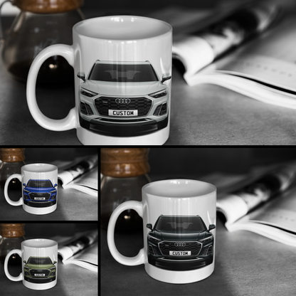 Personalised Audi Q5 TFSI e S Line Mug