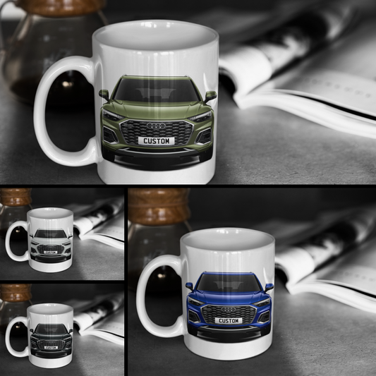 Personalised Audi Q5 Sportback TFSI e S Line Mug