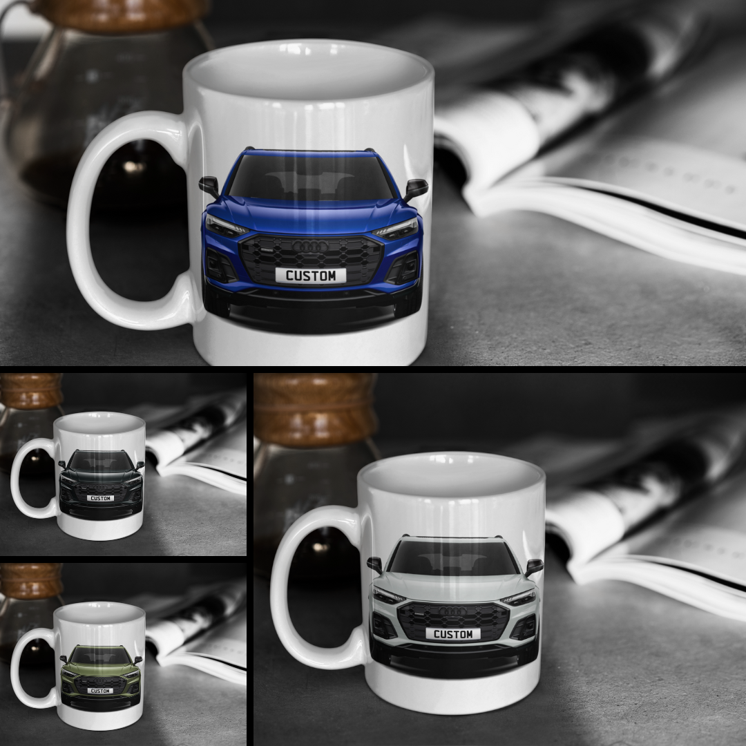 Personalised Audi Q5 Vorsprung Mug