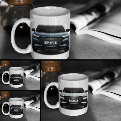 Personalised Audi Q4 Sportback e-tron Vorsprung 50 Mug