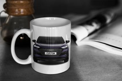 Personalised Audi Q4 Sportback e-tron Vorsprung 50 Mug