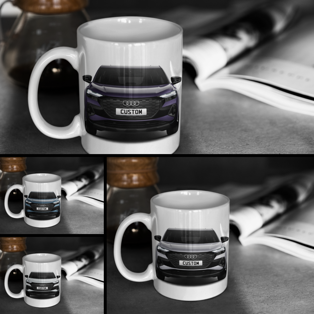 Personalised Audi Q4 Sportback e-tron Vorsprung 40 Mug