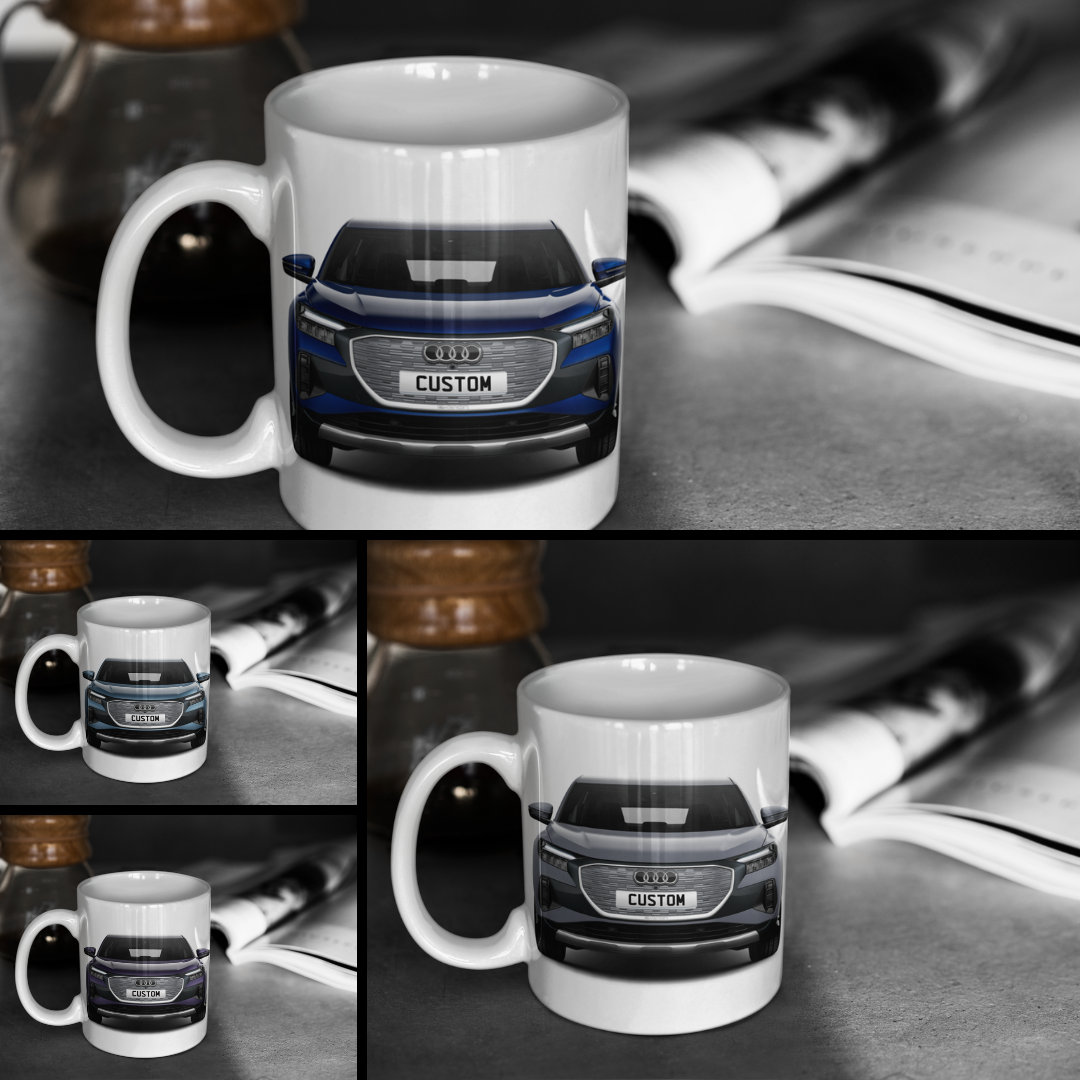 Personalised Audi Q4 Sportback e-tron Sport 40 Mug