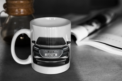 Personalised Audi Q4 Sportback e-tron S Line 40 Mug