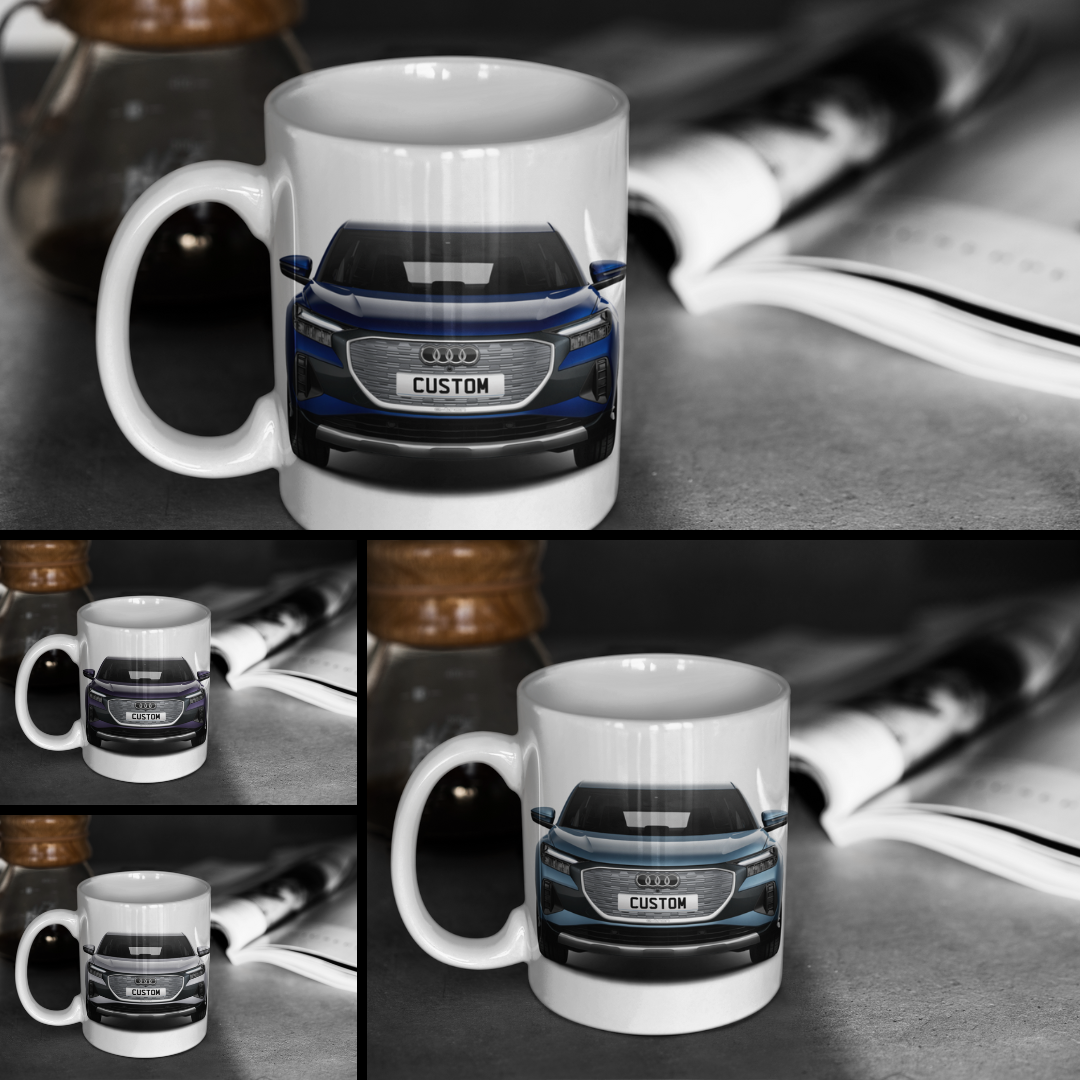 Personalised Audi Q4 Sportback e-tron Sport 50 Mug