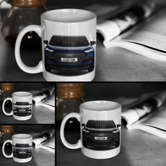 Personalised Audi Q4 Sportback E-tron Edition 1 35 Mug