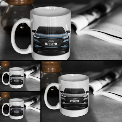 Personalised Audi Q4 Sportback e-tron Vorsprung 35 Mug