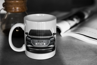 Personalised Audi Q4 Sportback e-tron S Line 50 Mug