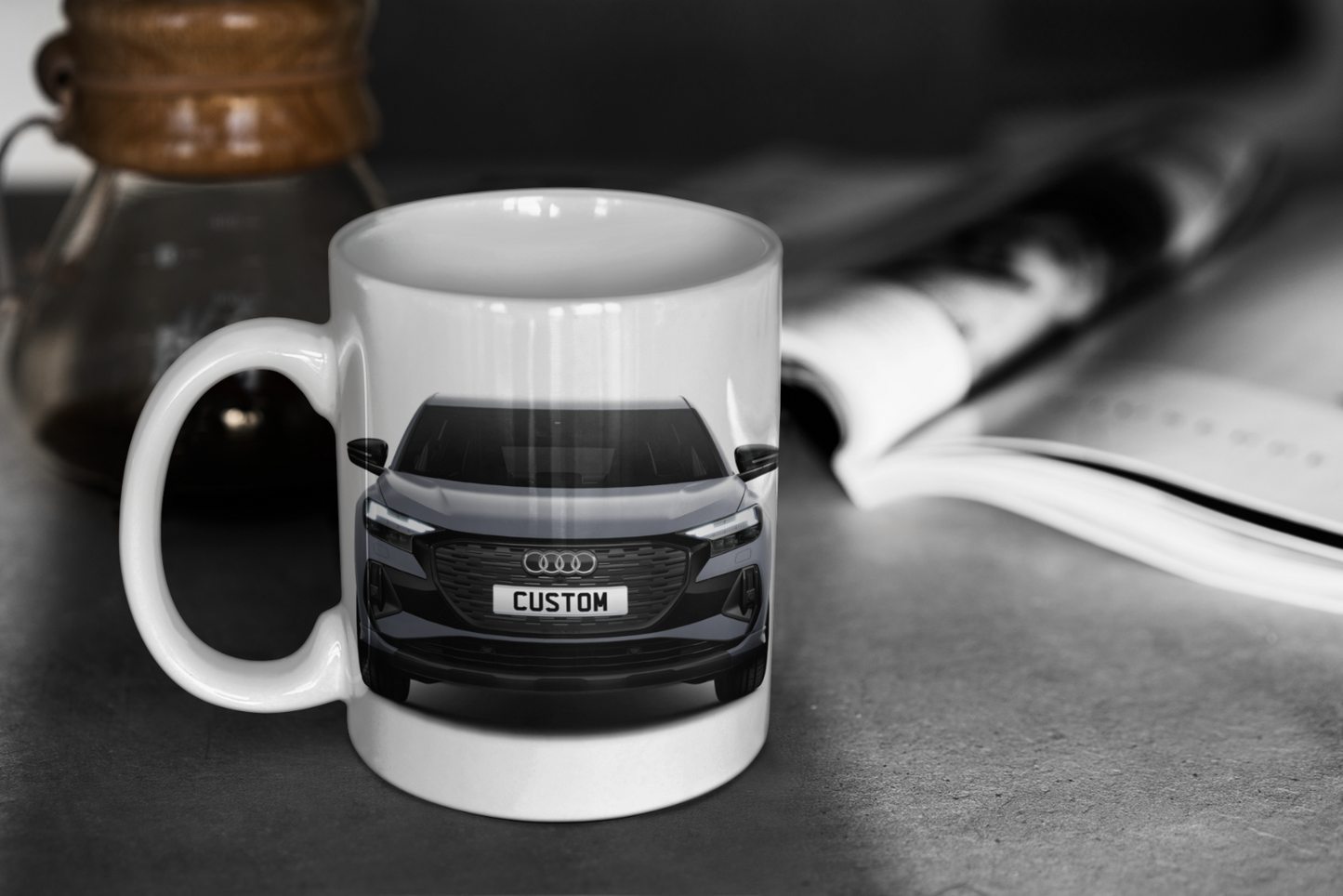 Personalised Audi Q4 Sportback E-tron Edition 1 35 Mug