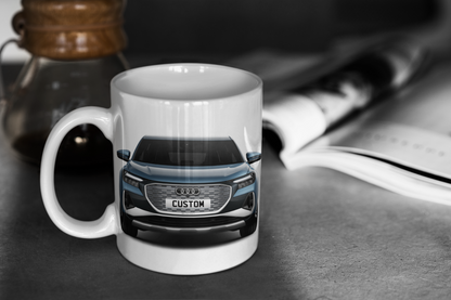 Personalised Audi Q4 Sportback e-tron S Line 50 Mug