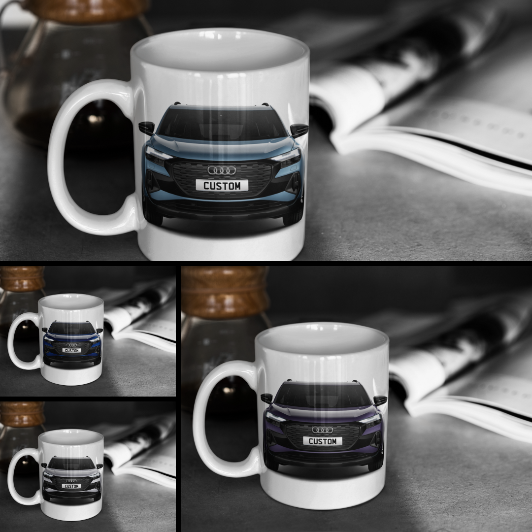 Personalised Audi Q4 e-tron Vorsprung 35 Mug