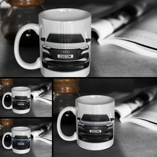 Personalised Audi Q4 Sportback e-tron Edition 1 40 Mug