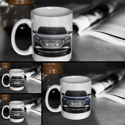 Personalised Audi Q4 Sportback e-tron S Line 35 Mug