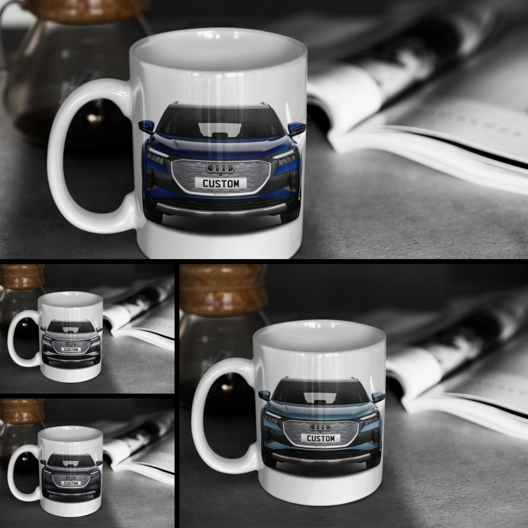 Personalised Audi Q4 e-tron Sport 50 Mug