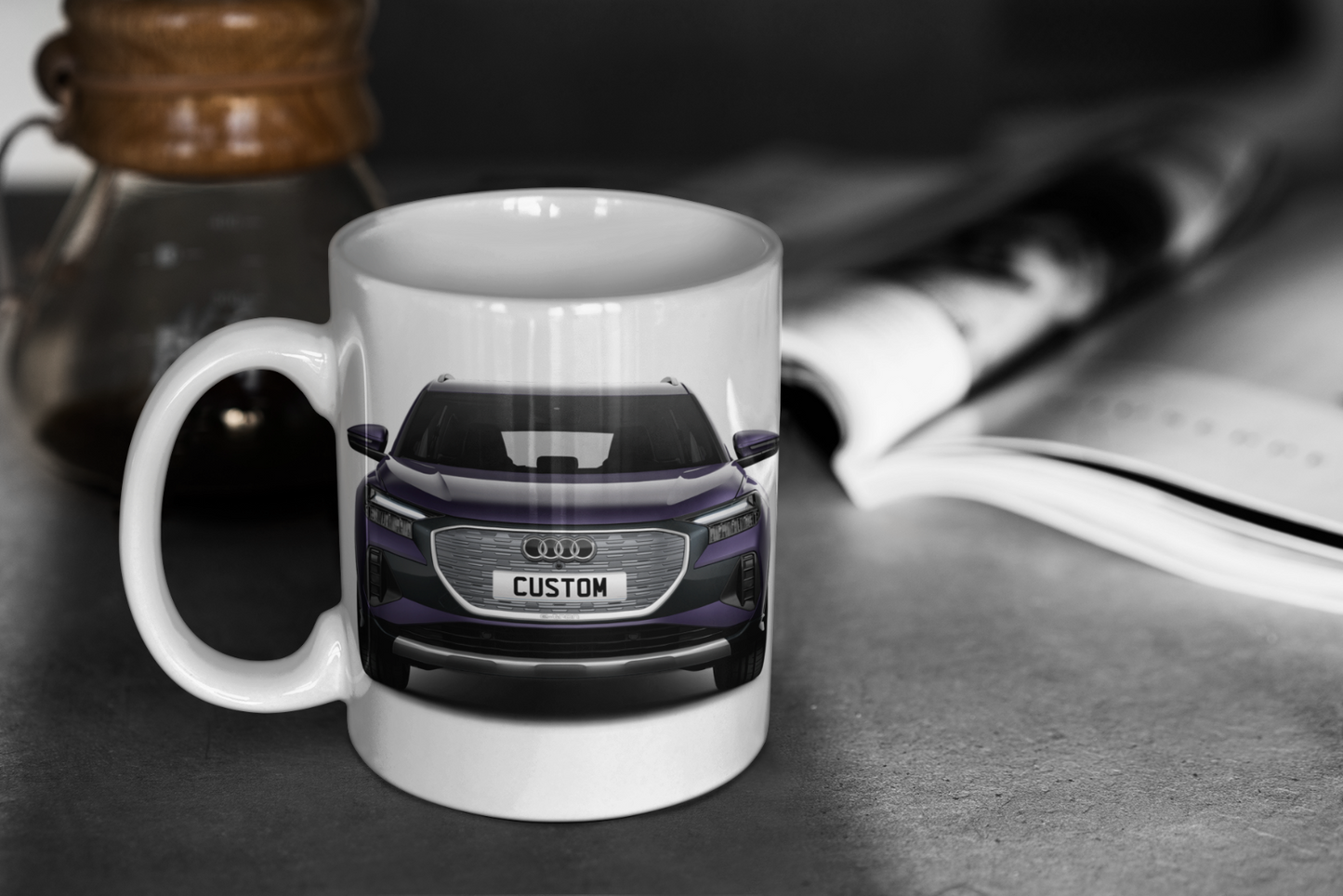 Personalised Audi Q4 e-tron Sport 50 Mug