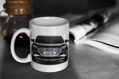 Personalised Audi Q4 Sportback e-tron S Line 35 Mug