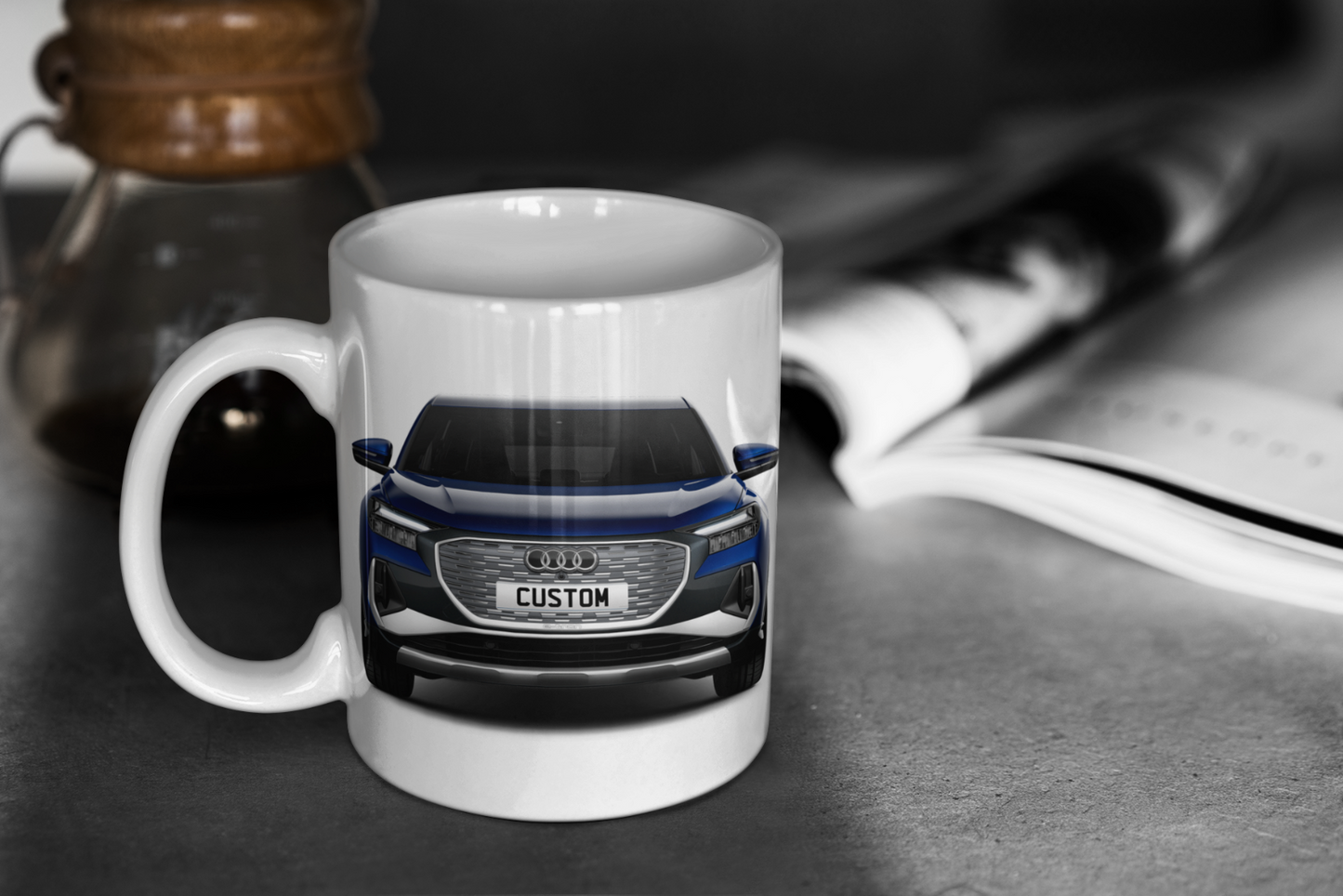 Personalised Audi Q4 Sportback e-tron S Line 35 Mug