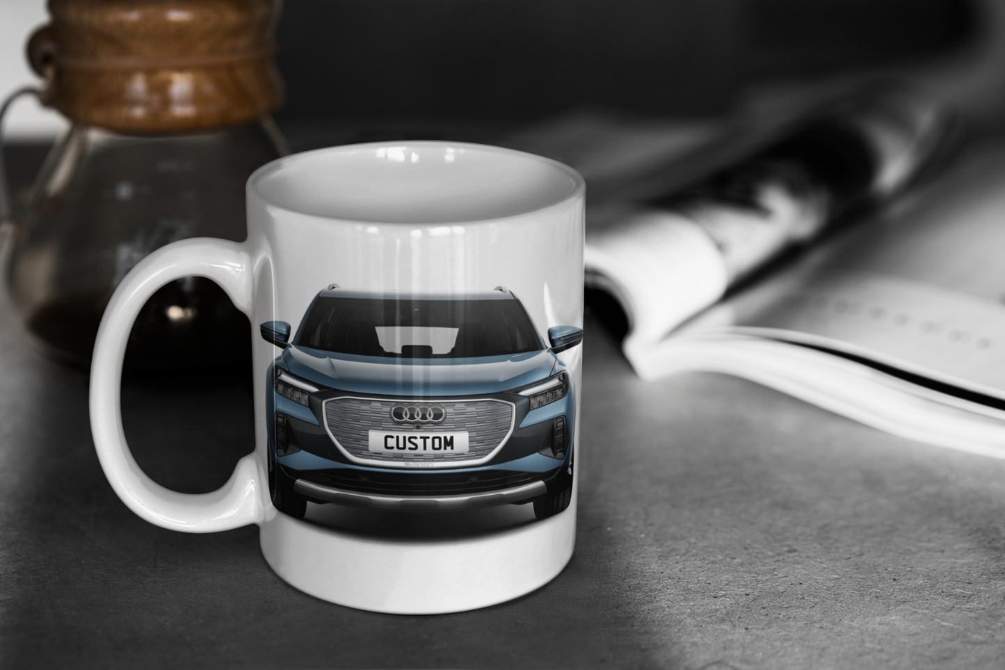 Personalised Audi Q4 e-tron Sport 50 Mug