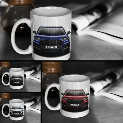 Personalised Audi SQ7 Vorsprung Mug