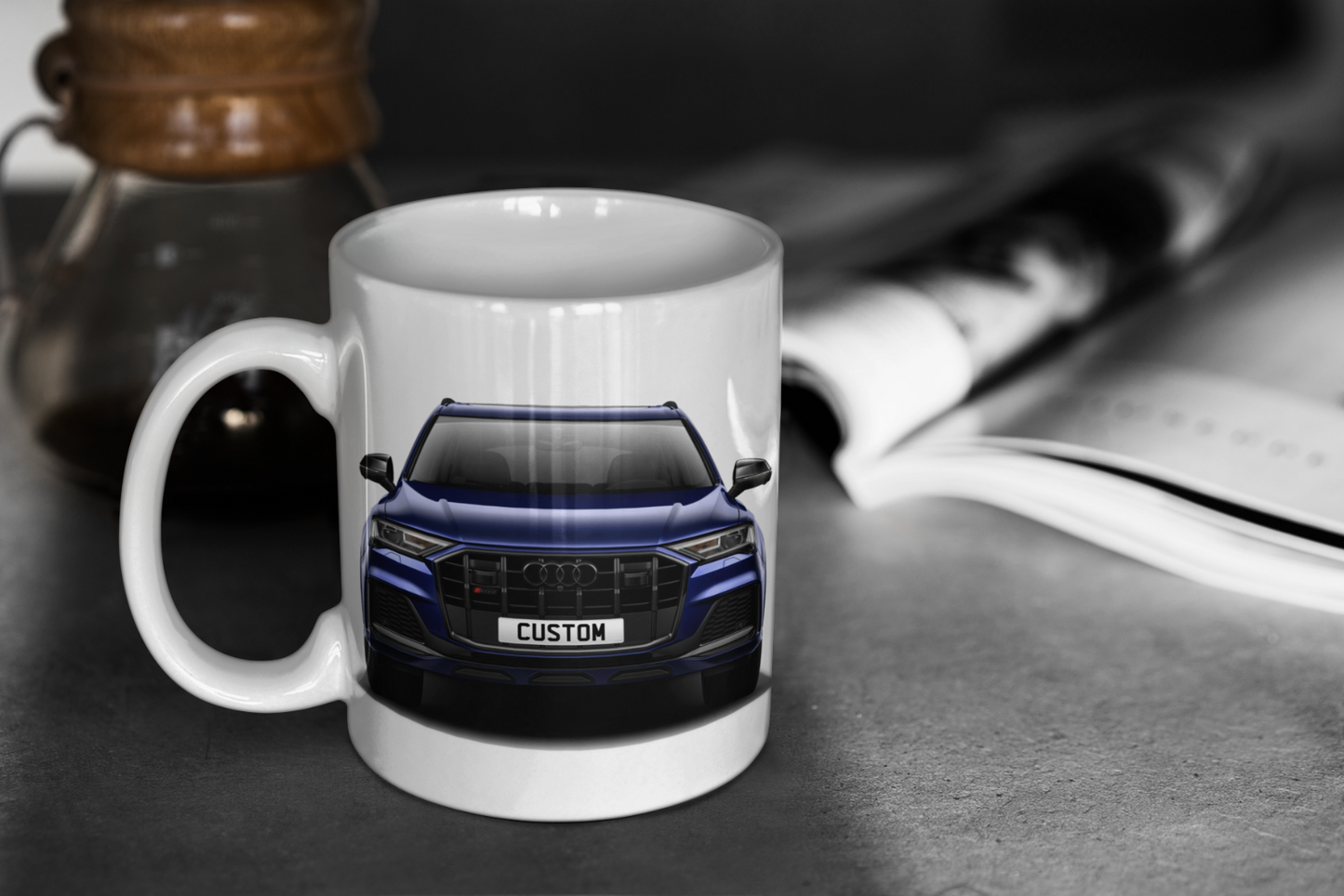 Personalised Audi SQ7 Vorsprung Mug