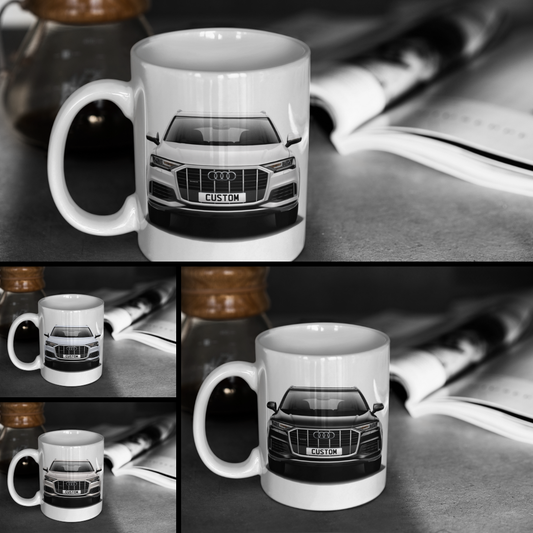 Personalised Audi Q7 Sport Mug Gift - Choice of Colour - FAST POST