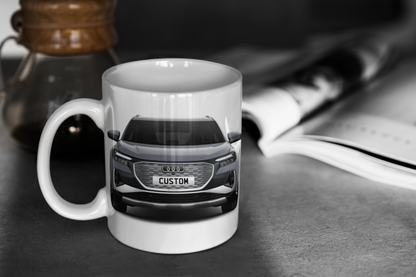 Personalised Audi Q4 e-tron S Line 50 Mug