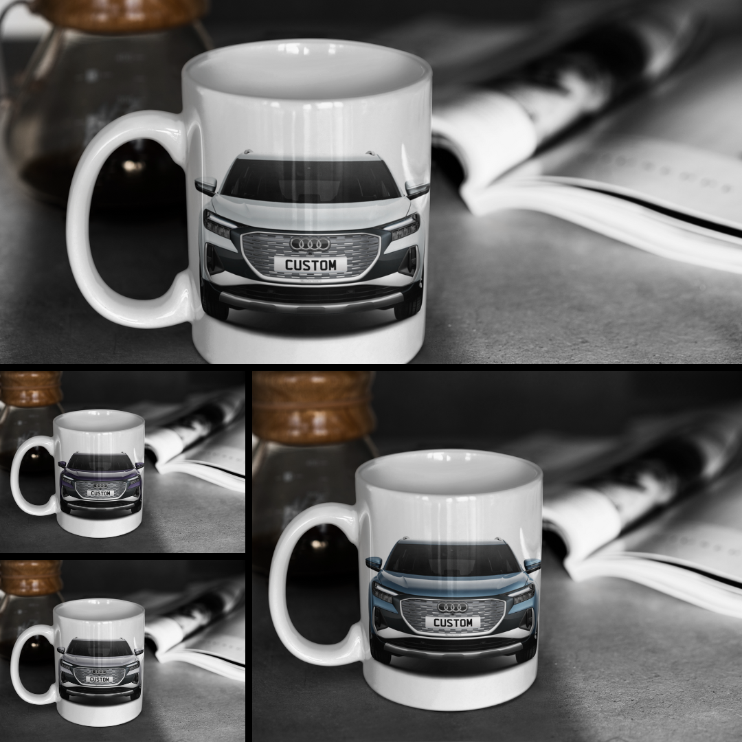 Personalised Audi Q4 e-tron S Line 35 Mug